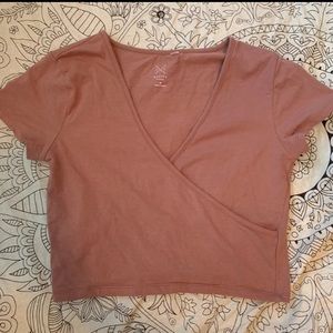 pacsun basics surplice t
